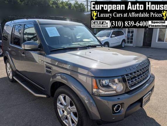 LAND ROVER LR4 2016 SALAG2V69GA780425 image